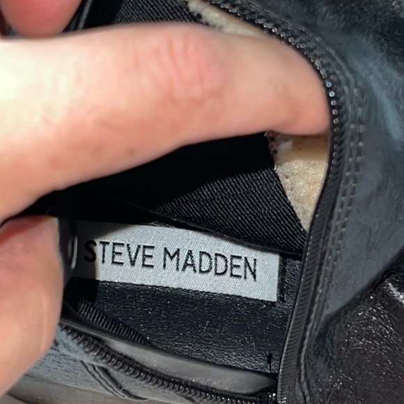 Steve Madden Leather Ankle Boots - Picture 9 of 9